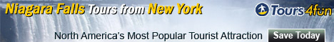 Niagara Falls Tours 40% off